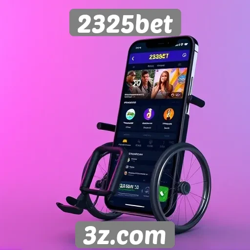 Acessibilidade e interface móvel do 2325bet