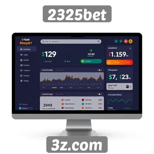 Interface do 2325bet é intuitiva e amigável